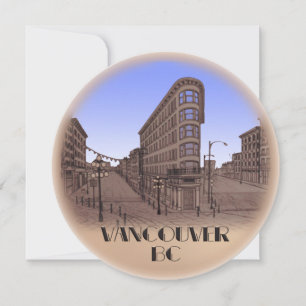 Vancouver Einladungen Personalisiert Vancouver UAW