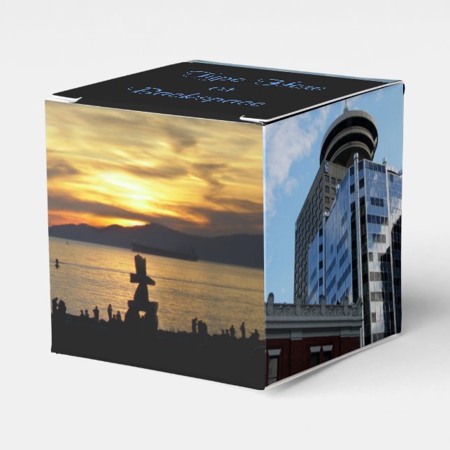 Vancouver Geschenkboxen Personalisiert Vancouver B Geschenkschachtel (Vorderseite)