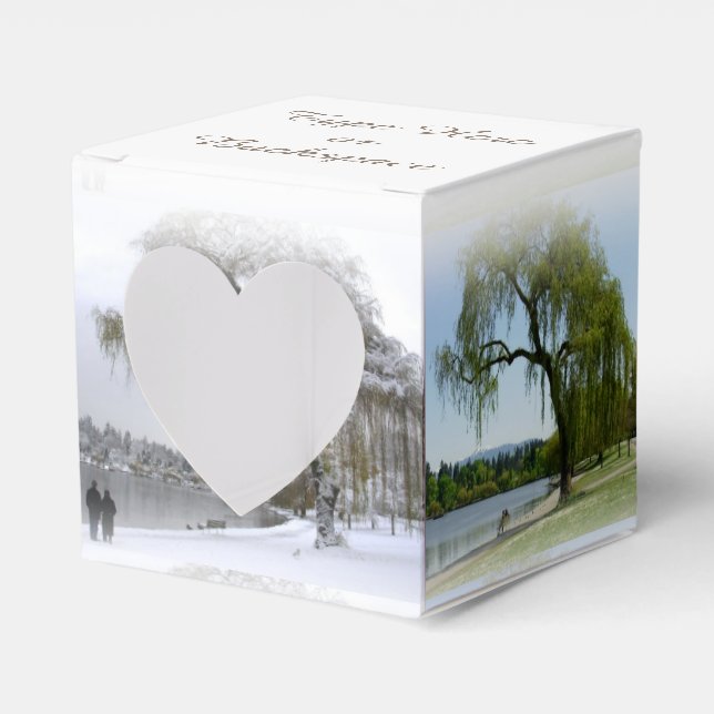 Vancouver Geschenkboxen Romantische Personalisiert Geschenkschachtel (Vorderseite)
