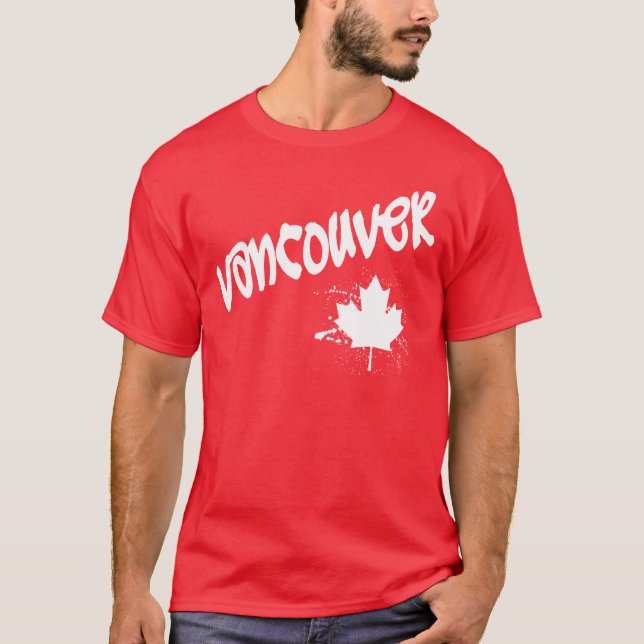 Vancouver Graffiti T-Shirt (Vorderseite)