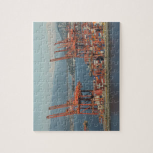 Vancouver-Hafen-Puzzlespiel