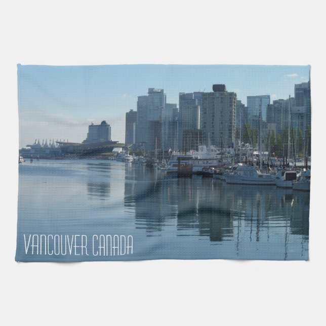 Vancouver Handtuch Personalisiert Souvenir Handtuc (Horizontal)