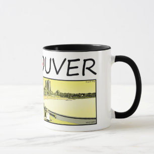 Vancouver-Illustration - englische Bucht Tasse