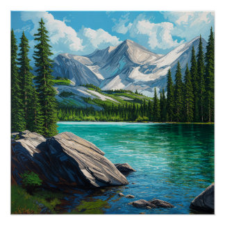 Vancouver Island Art Collection Poster