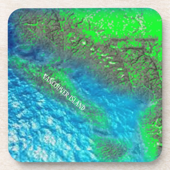 VANCOUVER ISLAND GETRÄNKEUNTERSETZER (Vorderseite)