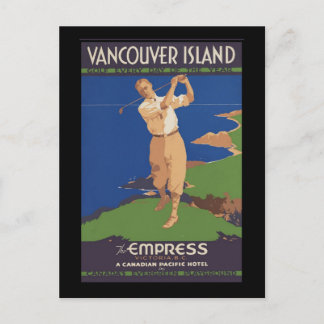 Vancouver Island Golf jeden Tag des Jahres Postkarte