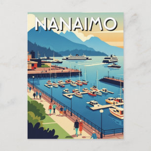 Vancouver Island Nanaimo Reise Postkarte