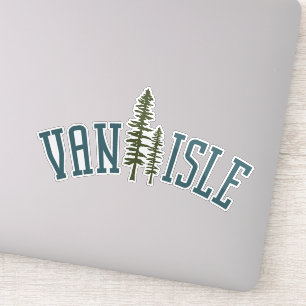 Vancouver Island Places West Coast Vinyl Sticker