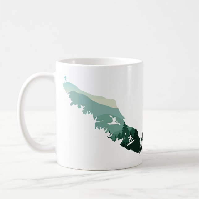 Vancouver Island West Coast Design Tasse (Links)