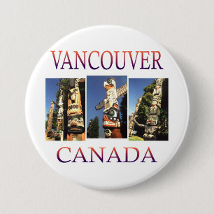 Vancouver Kanada Button