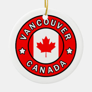 Vancouver Kanada Keramik Ornament