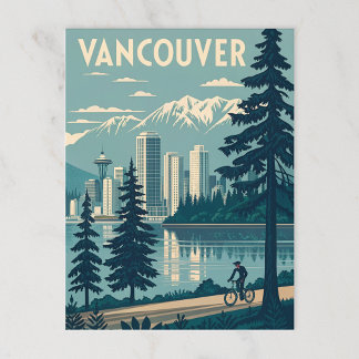 Vancouver, Kanada Postkarte