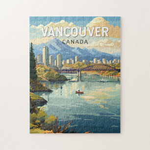 Vancouver Kanada Reise Kunst Vintage