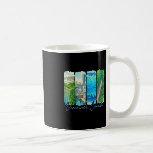 Vancouver Kanada Reise Trip Brushstroke Souvenir  Kaffeetasse