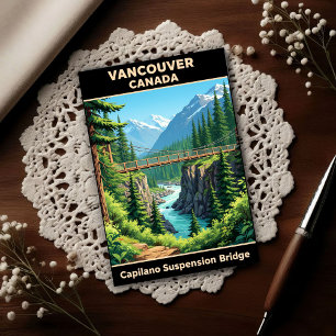 Vancouver, Kanada: Reisepostkarten aus den 1960er Postkarte