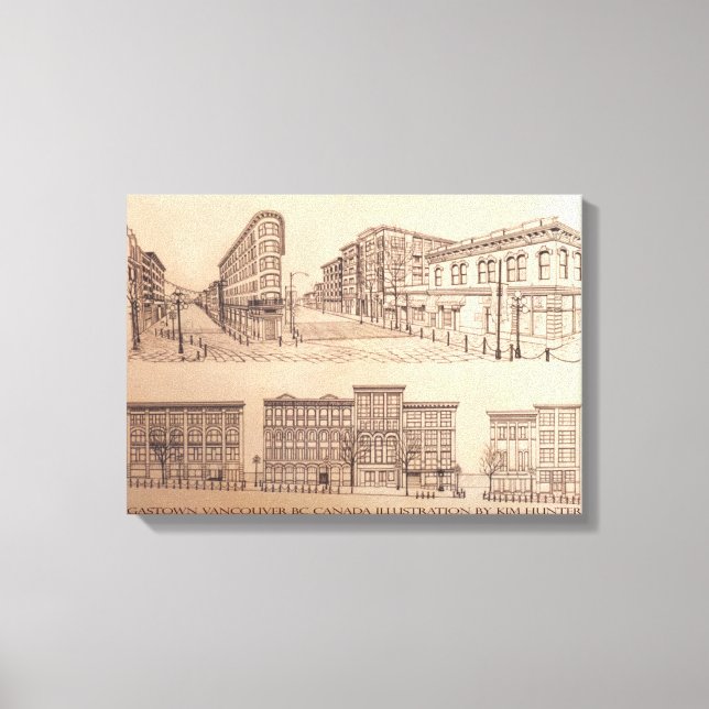 Vancouver Kunst, Dichtung und Musik Vancouver Kuns Leinwanddruck (Vorderseite)