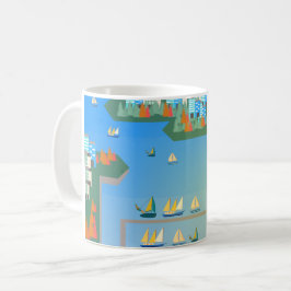 Vancouver Landschaft 2/4 Kaffeetasse