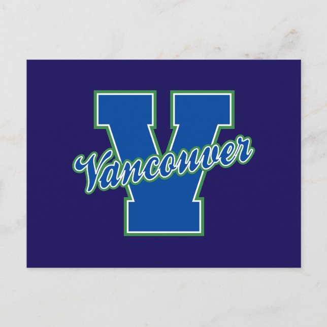 Vancouver Letter Postkarte (Vorderseite)