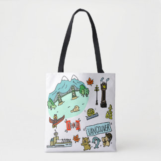 Vancouver-Liebhaber-Taschen-süße Tiere Tasche