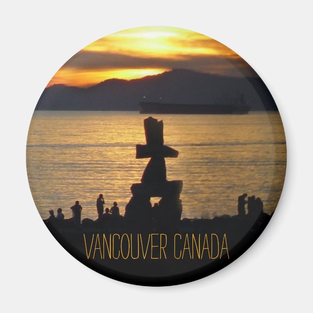 Vancouver Magnet Souvenir Custom Vancouver Magnete (Vorne)