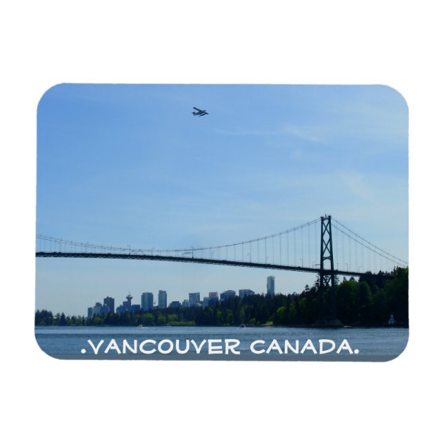 Vancouver Magnet Vancouver CN Magnet personnalisé (Horizontal)