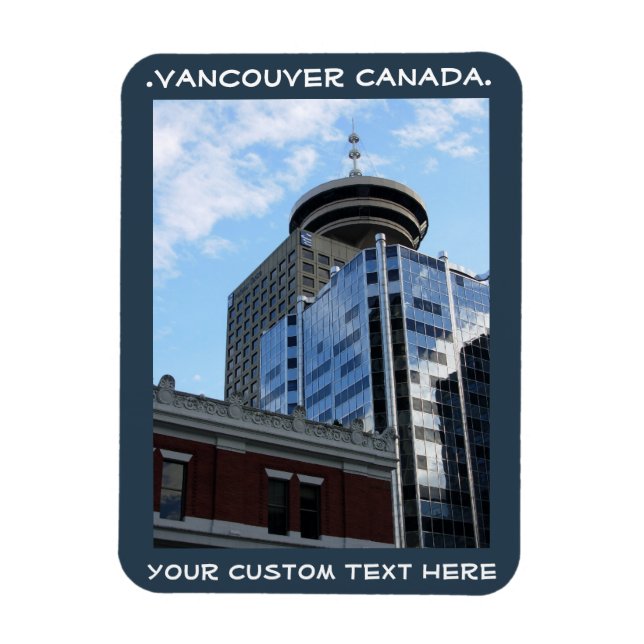 Vancouver Magnet Vancouver CN Personalisiert Magne (Vertikal)