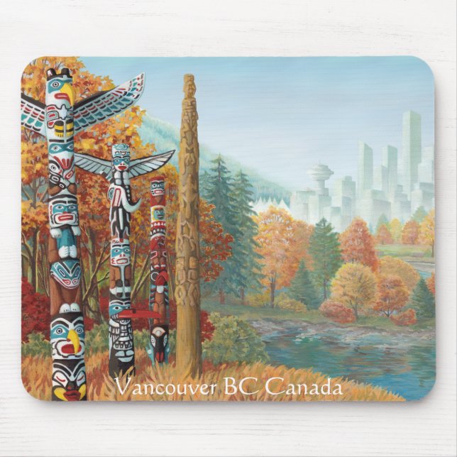 Vancouver Mousepad Souvenir Vancouver Kanada Gesch (Vorne)