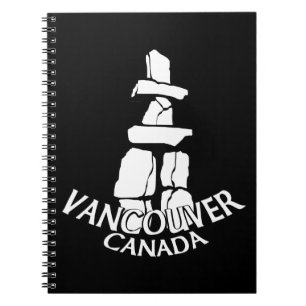 Vancouver Notebook-Sehenswürdigkeit Souvenir Journ Notizblock