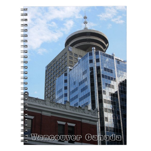 Vancouver Notebook Vancouver Gastown Souvenir Notizblock (Vorderseite)