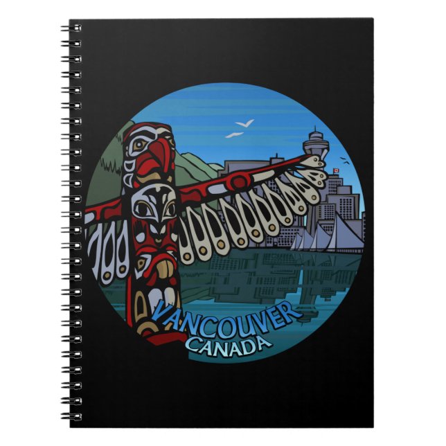 Vancouver Notebook Vancouver Souvenir Journal Notizblock (Vorderseite)