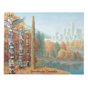 Vancouver Notepad Personalisiert Vancouver Souveni Notizblock