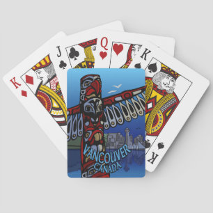 Vancouver Playing Cards Totem Poles Karten Spielkarten