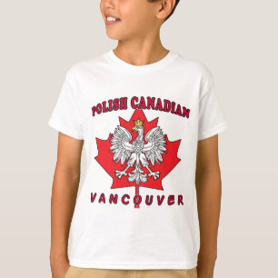 Vancouver Polnisch kanadisches Leaf T-Shirt