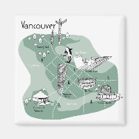 Vancouver Poster - grün