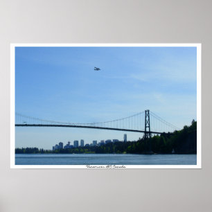 Vancouver Poster Lions Gate Art Prints & Poster