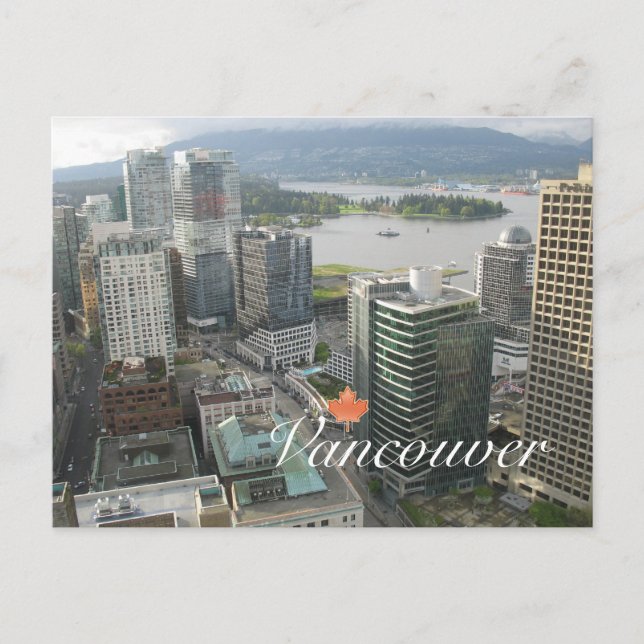 Vancouver Postkarte (Vorderseite)