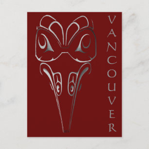 Vancouver Postkarten Totem Pole Sehenswürdigkeiten