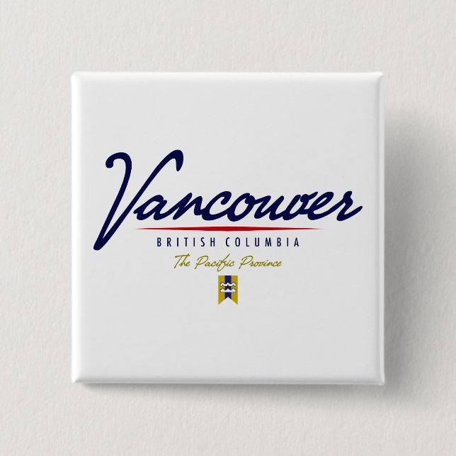 Vancouver-Skript Button (Vorderseite)