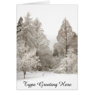 Vancouver Snow Cards Custom Canada Winter Cards