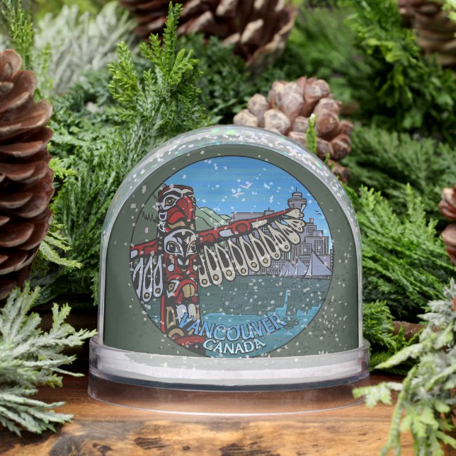 Vancouver Snow Globe Custom Vancouver Snowglobe (Hiver)