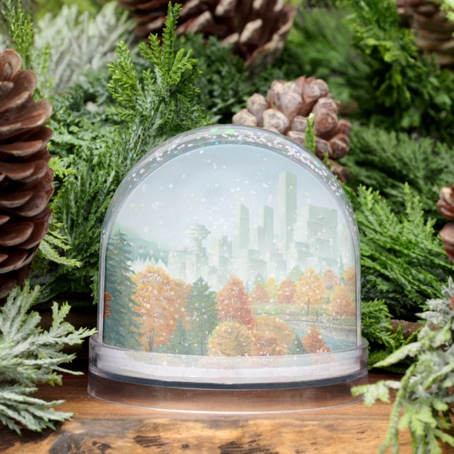 Vancouver Snow Globe Custom Vancouver Snowglobe Schneekugeln (Winter)