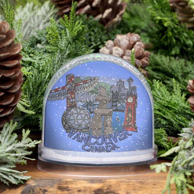 Vancouver Snow Globe Custom Vancouver Snowglobes (Hiver)