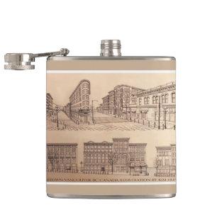 Vancouver Souvenir Flask Vancouver Gastown Geschen Flachmann