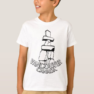 Vancouver Souvenir Kid's T - Shirt Sehenswürdigkei