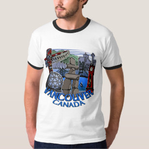 Vancouver Souvenir Men's T - Shirt Sehenswürdigkei