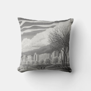 Vancouver Souvenir Pillow Vancouver Sehenswürdigke Kissen