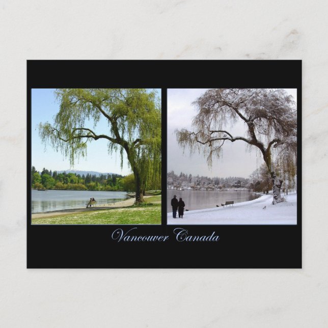Vancouver Souvenir Postkarten Seasons Landschaft (Vorderseite)