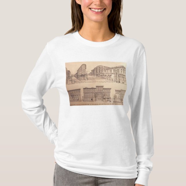 Vancouver Souvenir T - Shirt Gastown Factory T-Shi (Vorderseite)