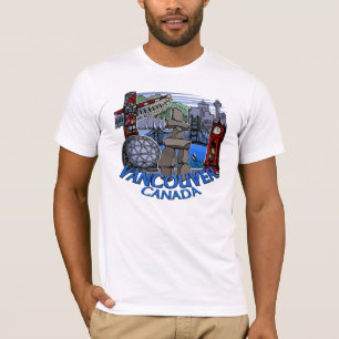 Vancouver Souvenir T - Shirt Sehenswürdigkeit Teat