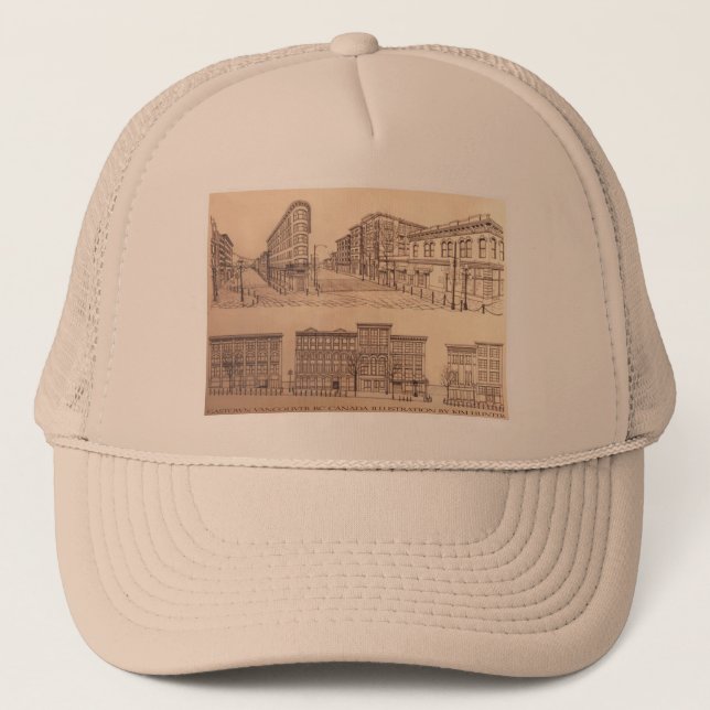 Vancouver Souvenir Trucker Caps & Vancouver Hats Truckerkappe (Vorderseite)